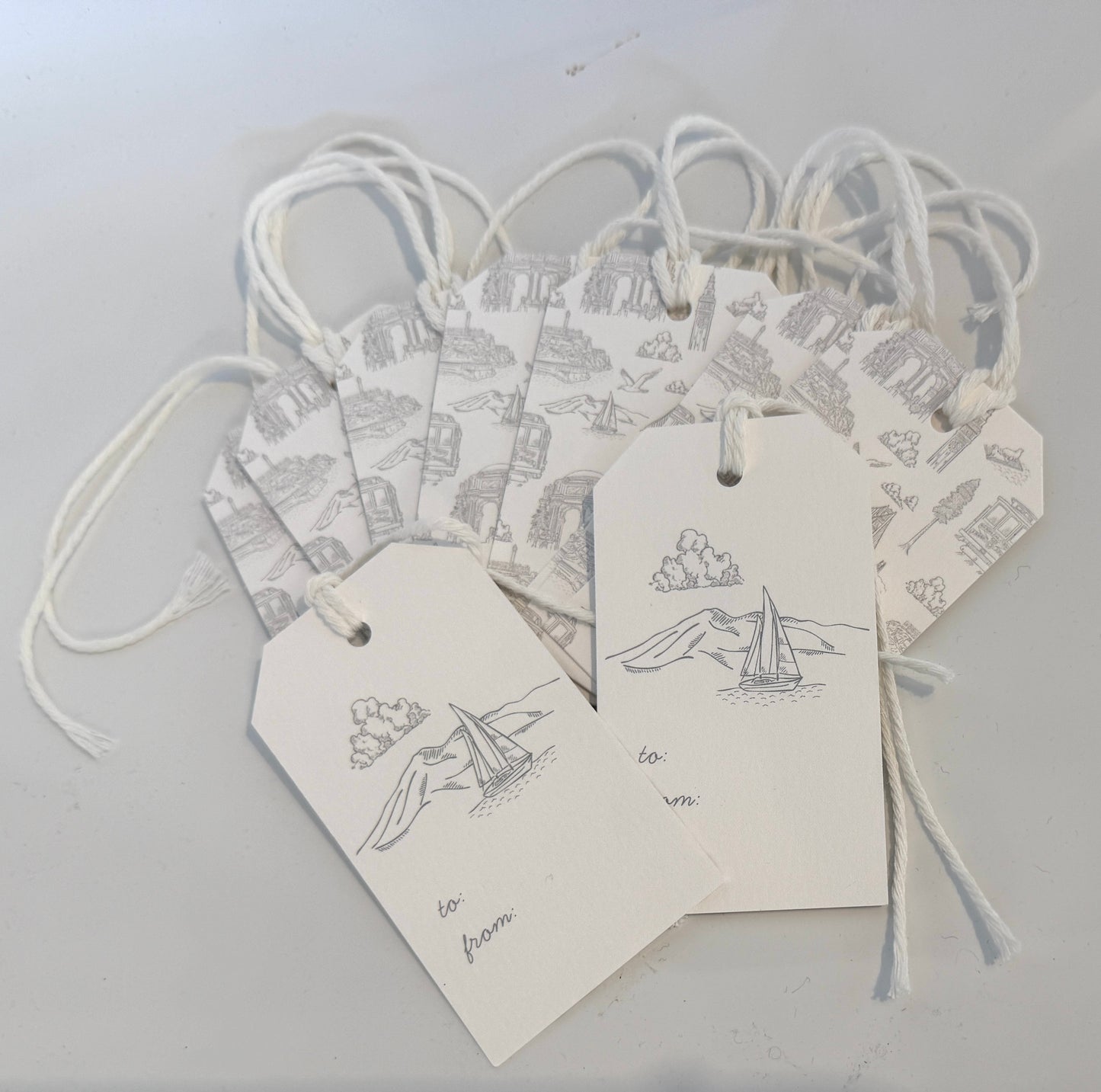 SAN FRANCISCO GIFT TAGS