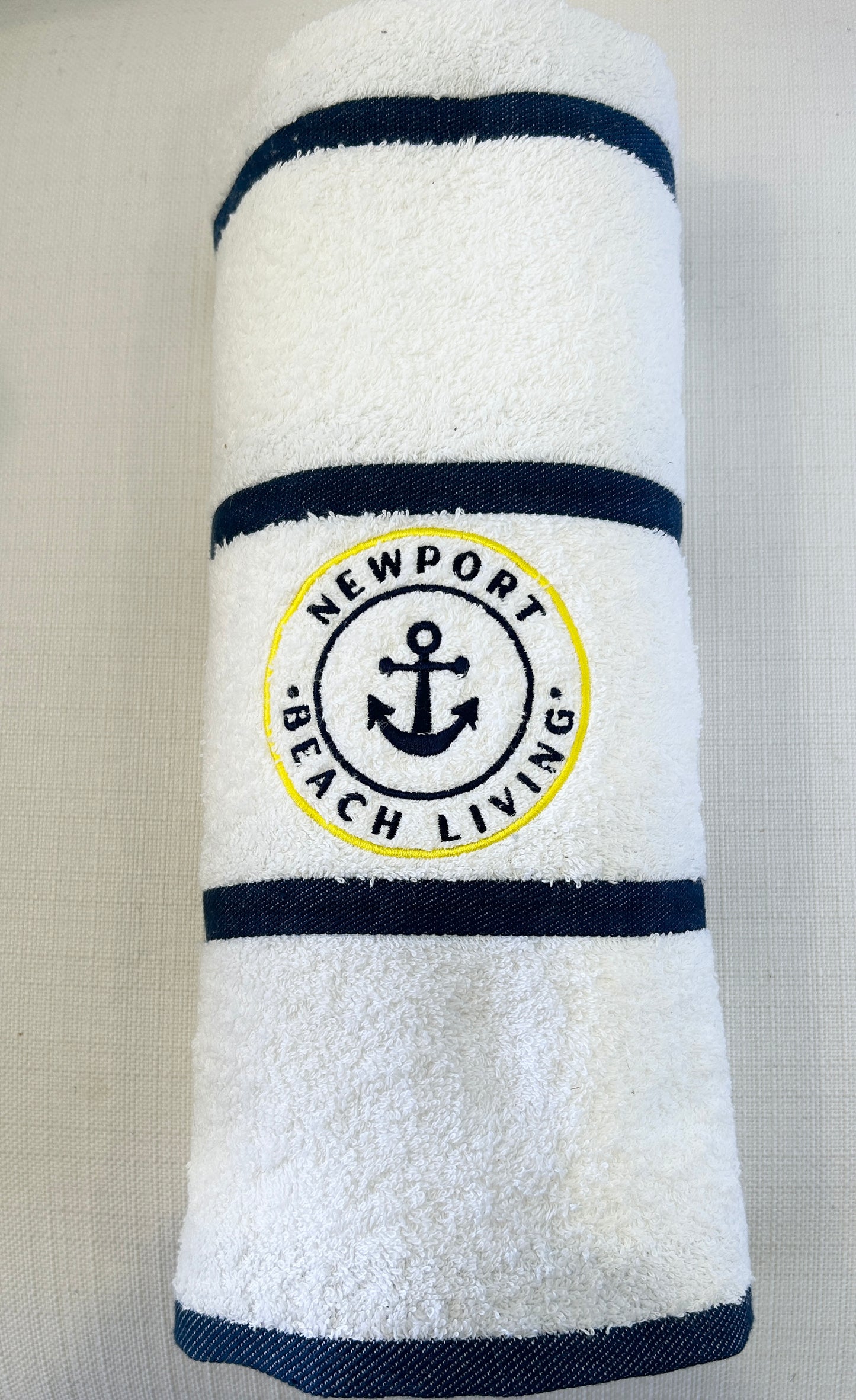 CUSTOM LOGO BEACH TOWEL