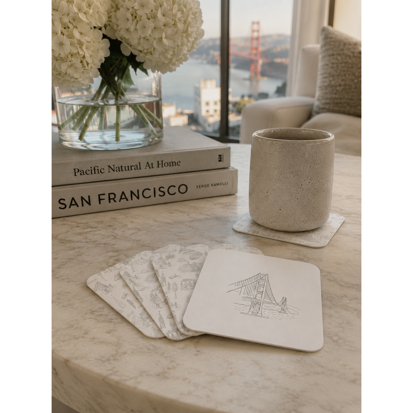 SAN FRANCISCO BIRCH COASTERS