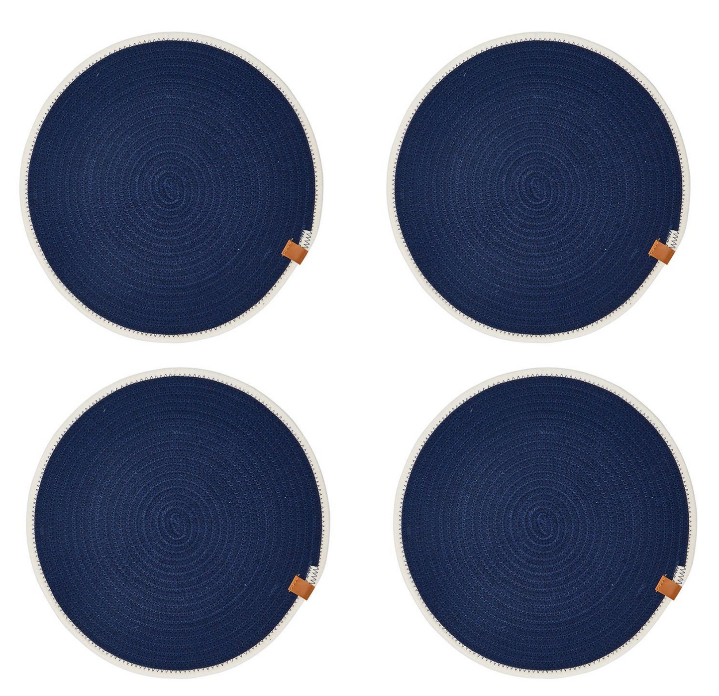 NAVY ROPE PLACEMATS