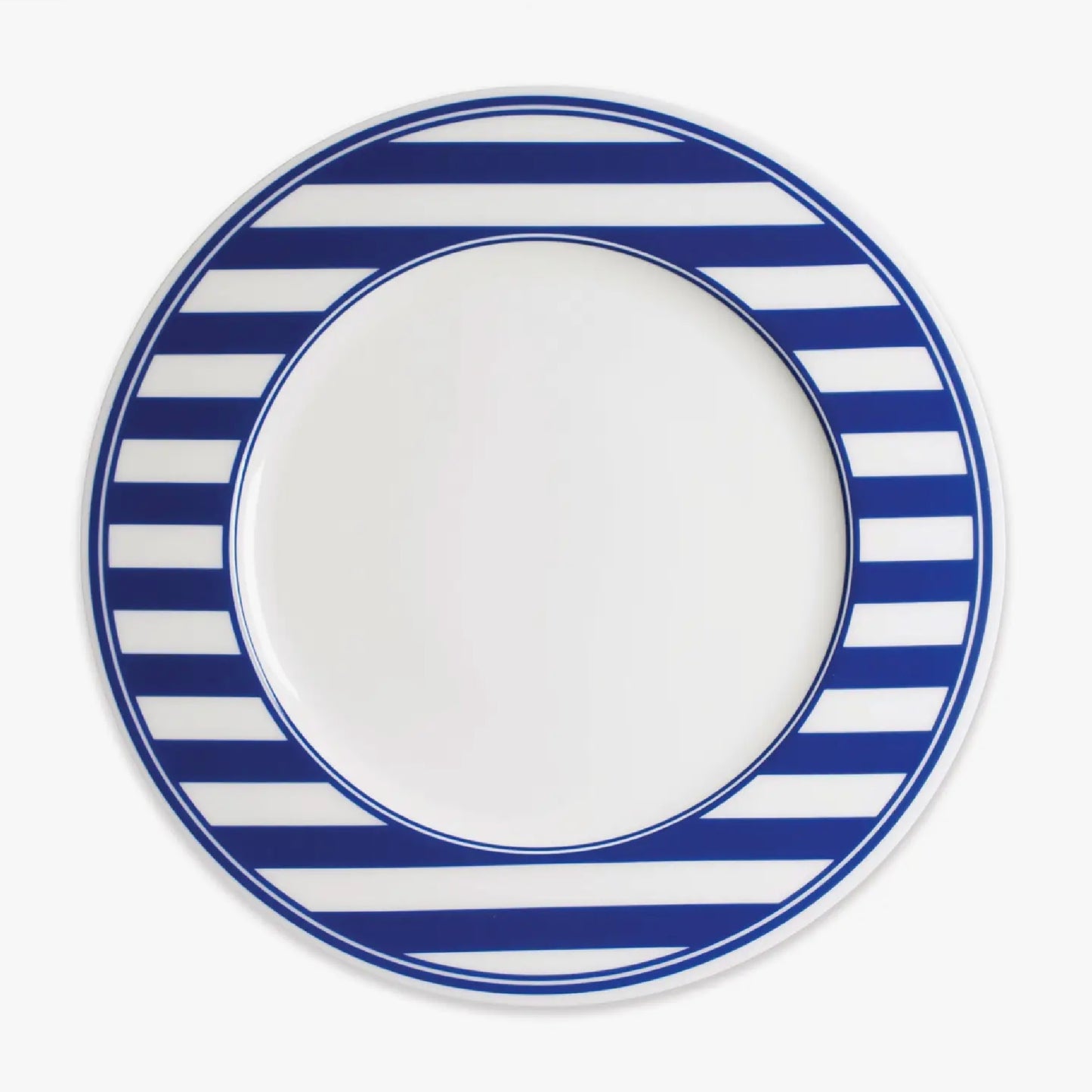 BEACH TOWEL STRIPE DINNER PLATE