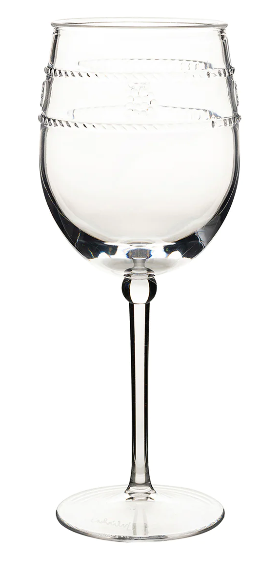 ACRYLIC STEMMED WINE GLASS