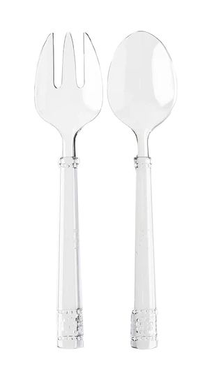 ACRYLIC SALAD SERVERS