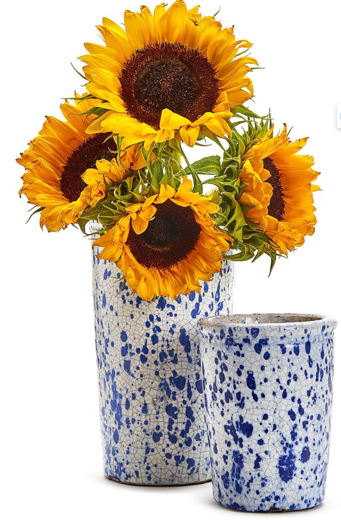 INDIGO SPLASH VASES