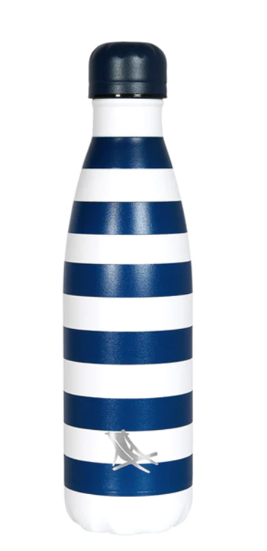 BLUE/WHITE WATER BOTTLE