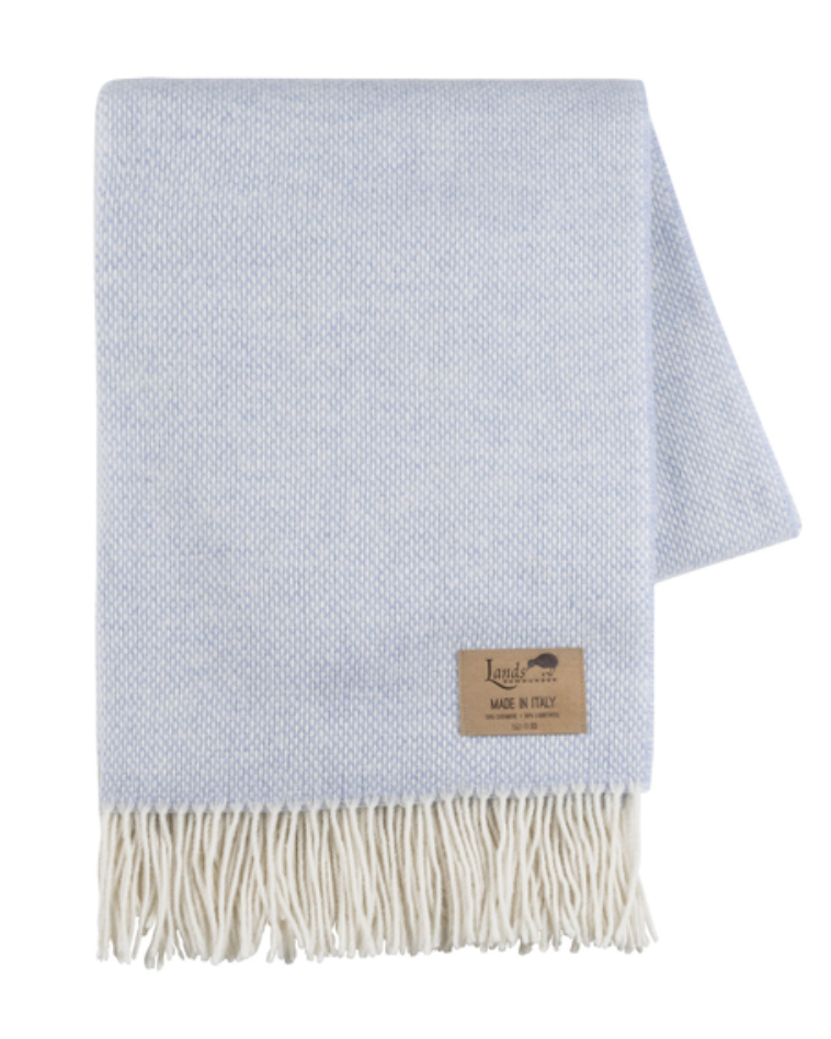 CASHMERE/WOOL THROW