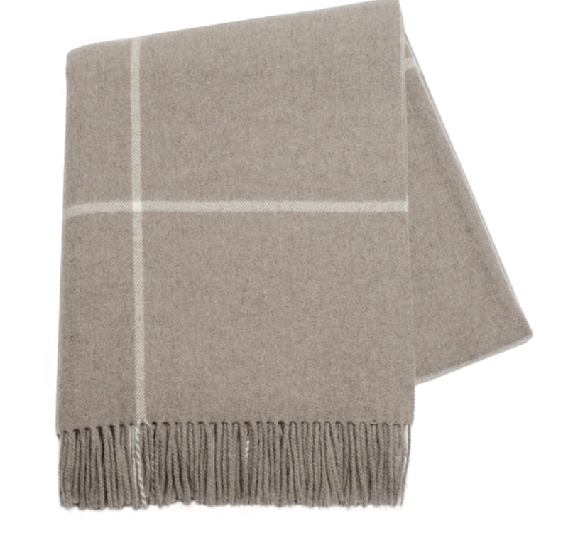 CASHMERE/WOOL THROW