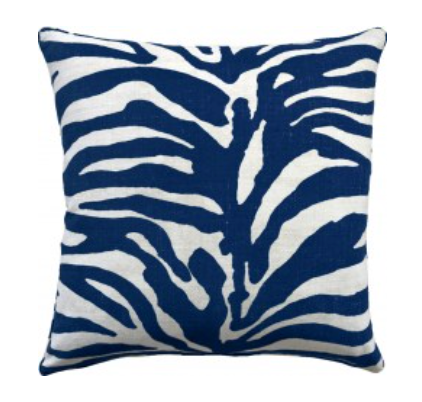 BLUE/WHITE ZEBRA