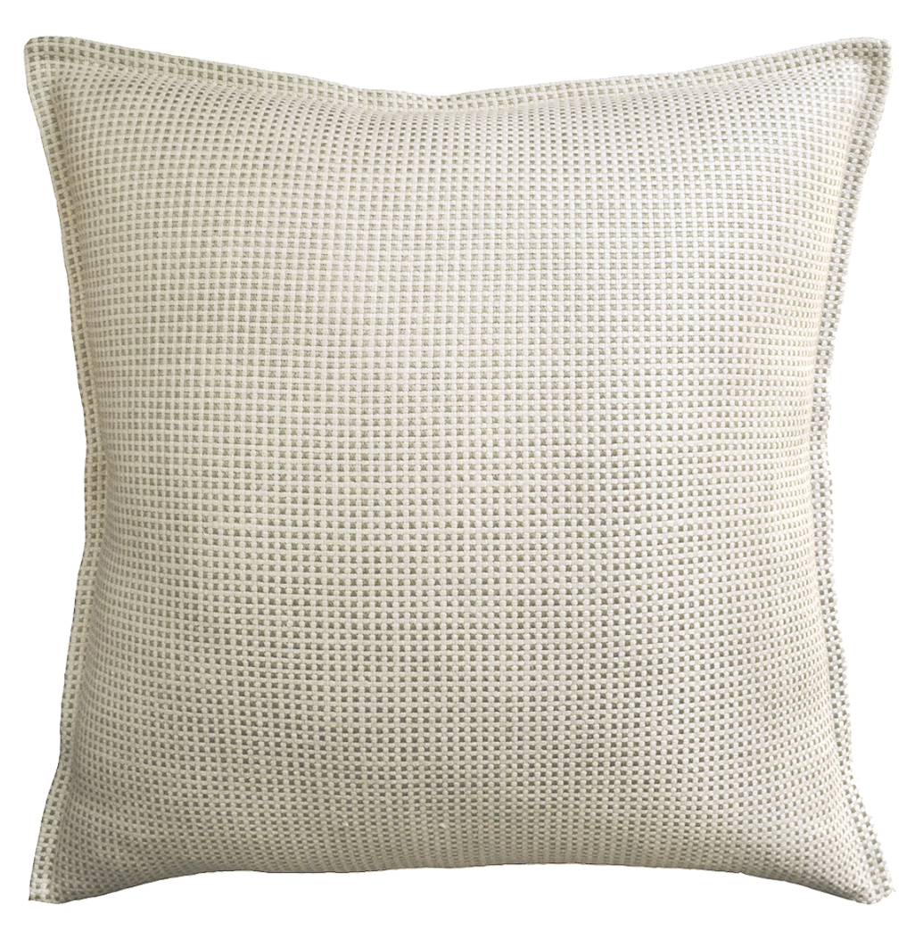 IVORY AND LINEN PILLOW