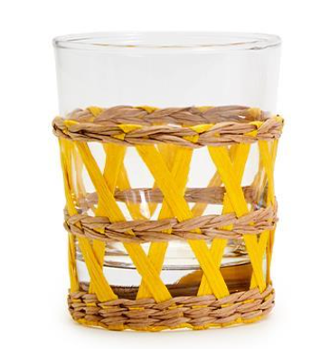 SEAGRASS WRAPPED TUMBLERS
