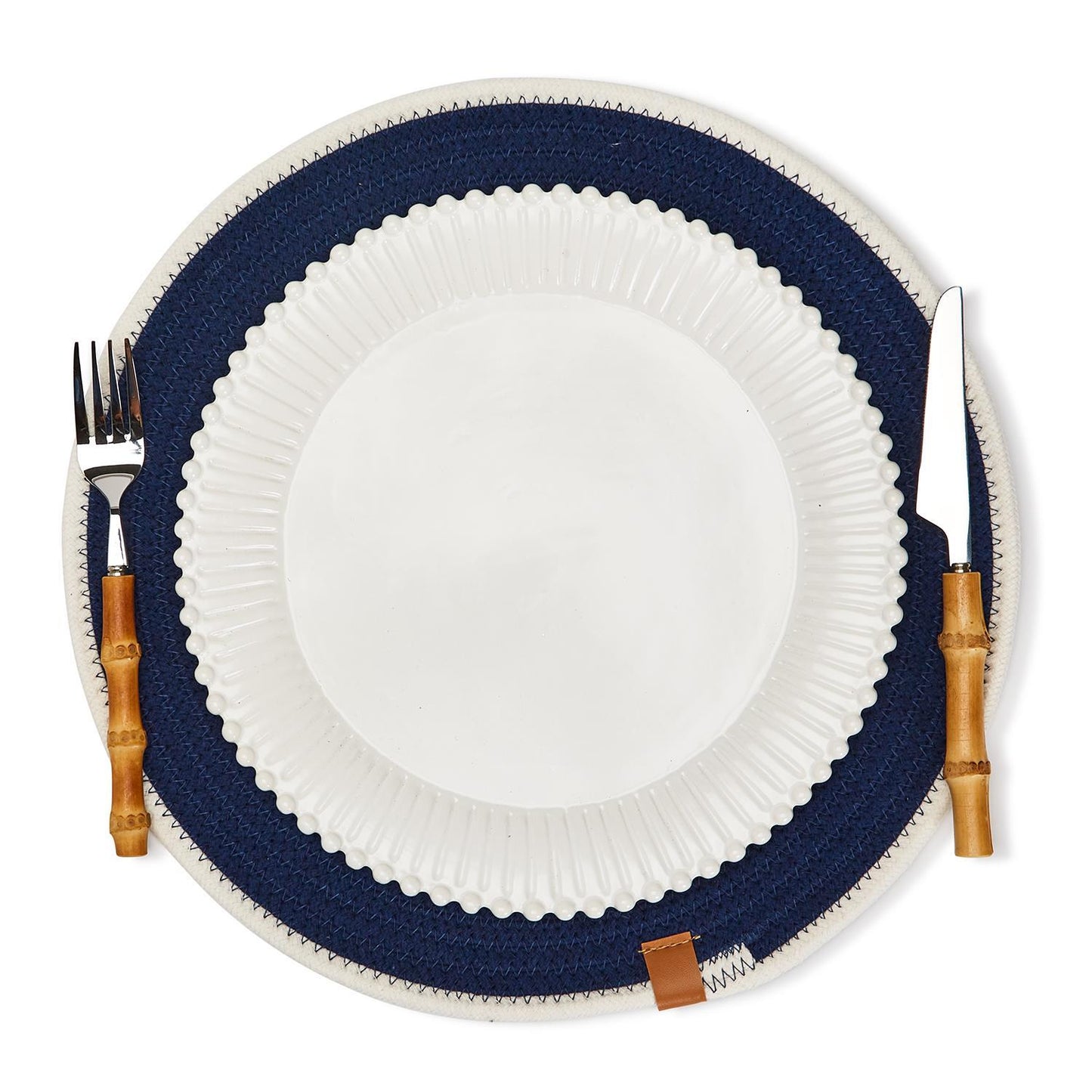 NAVY ROPE PLACEMATS