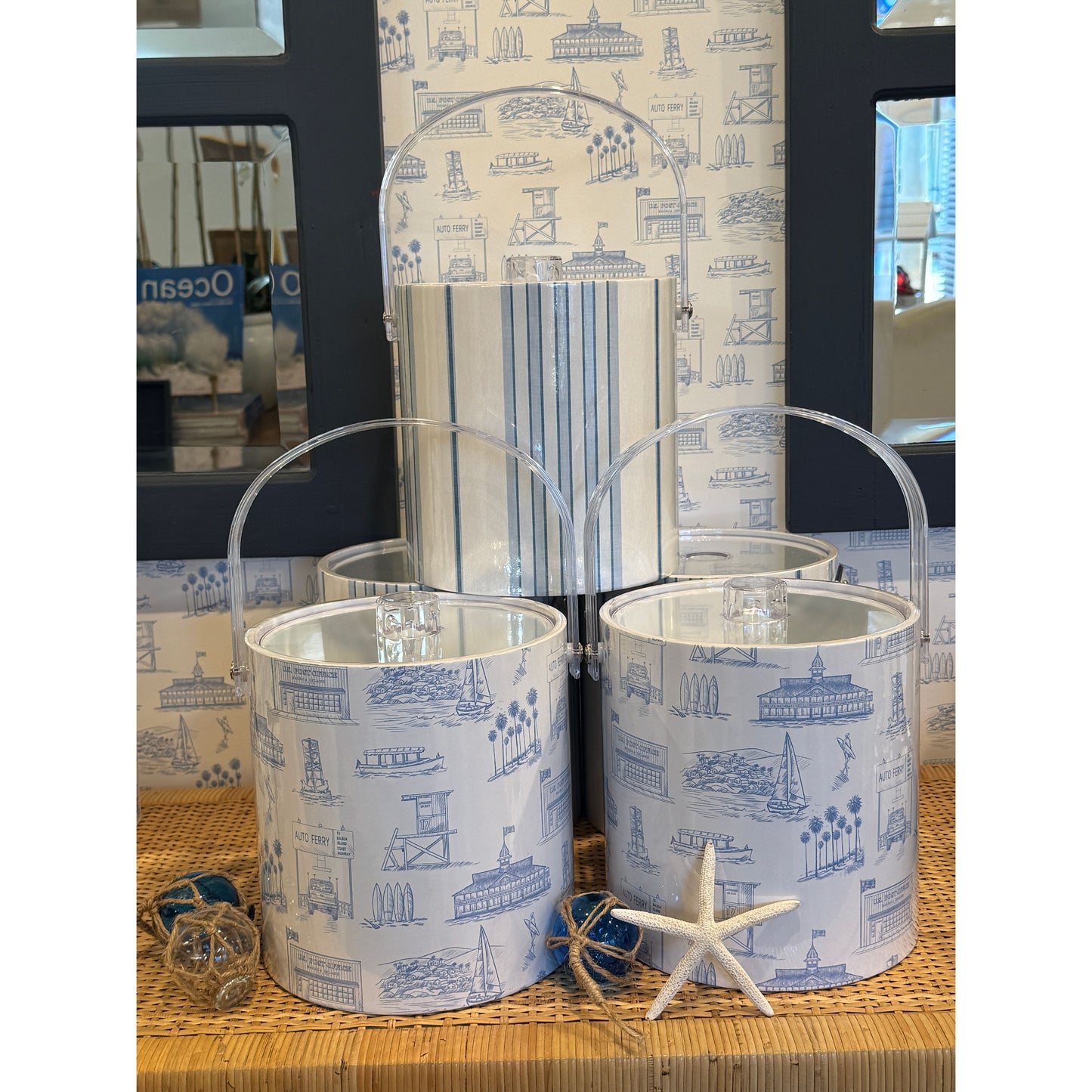 CUSTOM ACRYLIC ICE BUCKETS