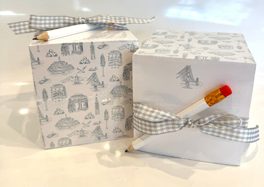 SAN FRANCISCO NOTE CUBE