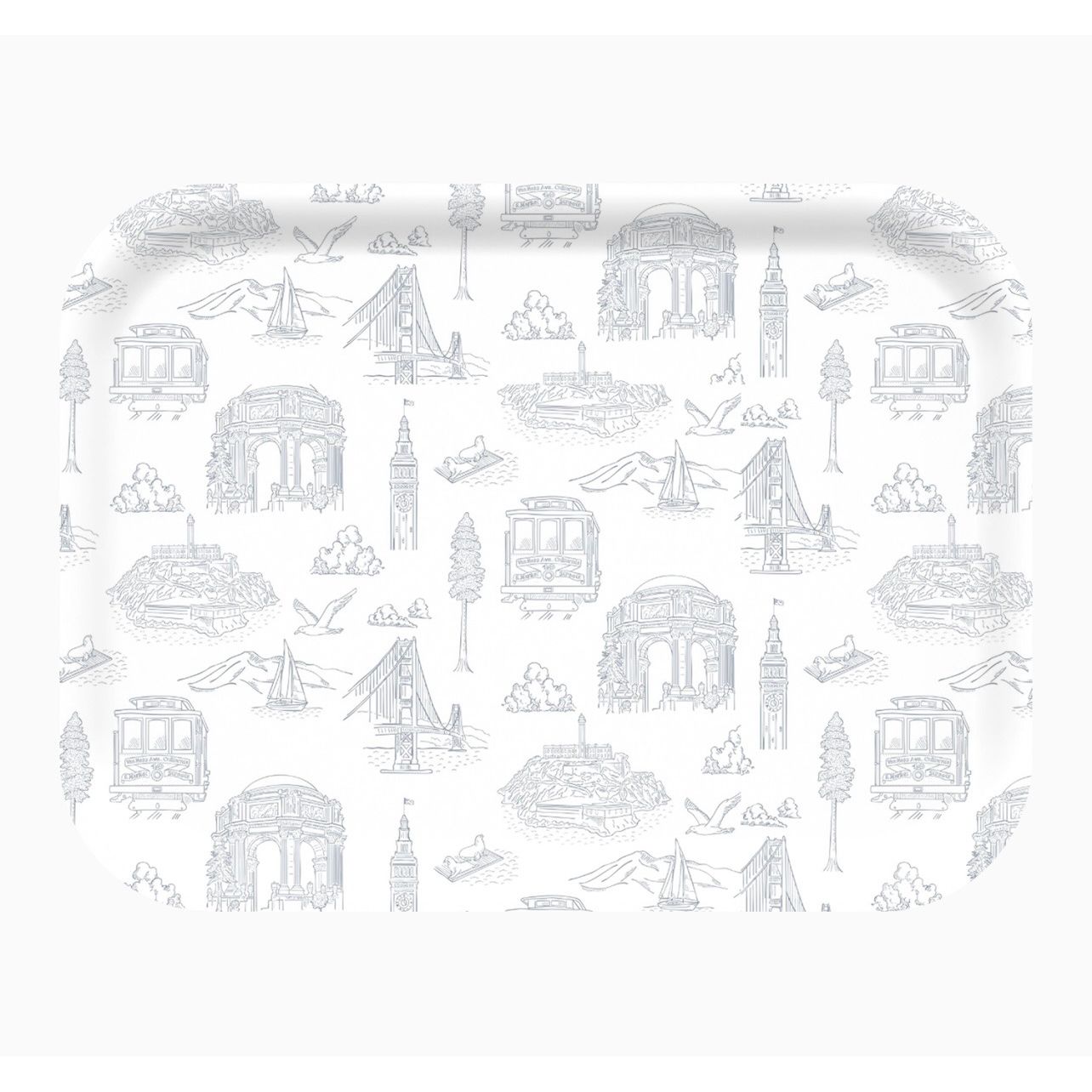 SAN FRANCISCO BIRCH TRAY